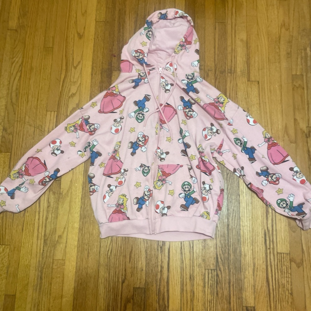 Nintendo Pink Character Hoodie